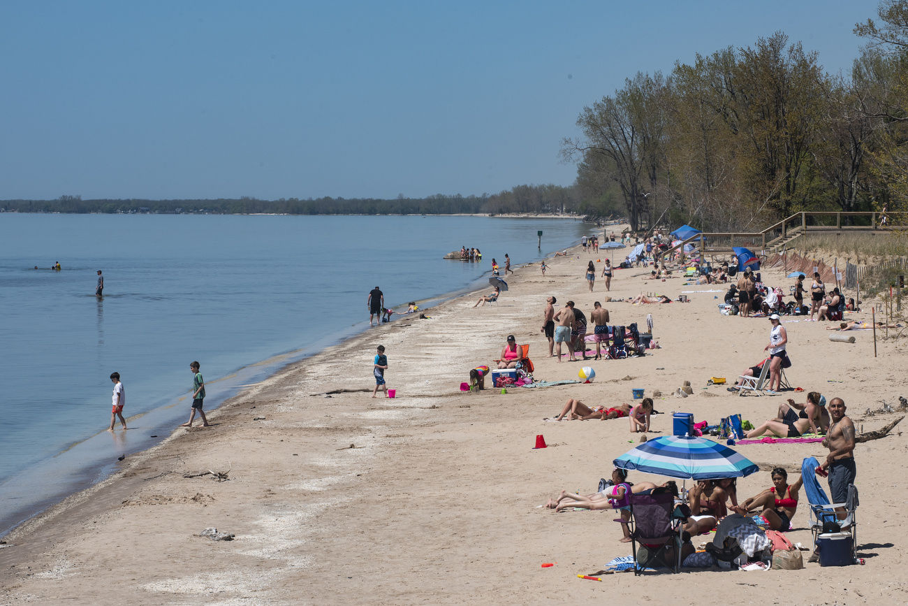 State beaches open with restrictions